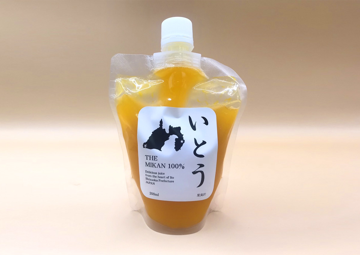 いとう THE MIKAN 100% スパウトパウチ200ml 飲みきりサイズの写真2